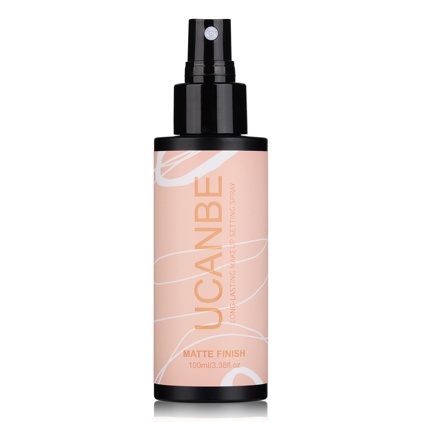 UCANBE Makeup Setting Spray - Matte Finishing Spray Long Lasting Face Mist, Oil Control Lightweight Hydrate Make Up Spray, 6.7 Fl Oz Large Size