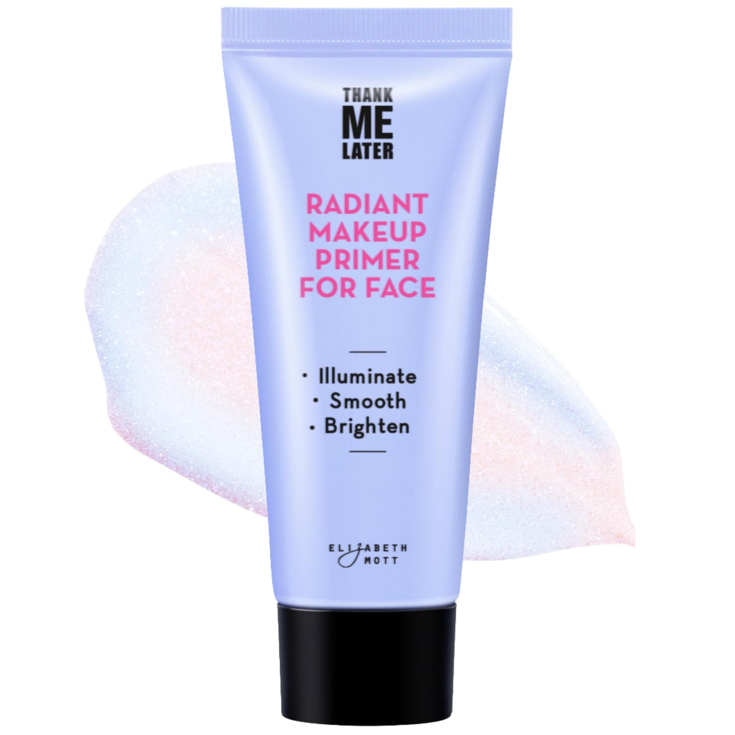 Elizabeth Mott Thank Me Later Face Primer - Mattifying Makeup Base Primer for Shine and Oil Control - Pore Minimizer, Smooths Wrinkles and Fine Lines – Long-Lasting Makeup Gripping Formula, 30g