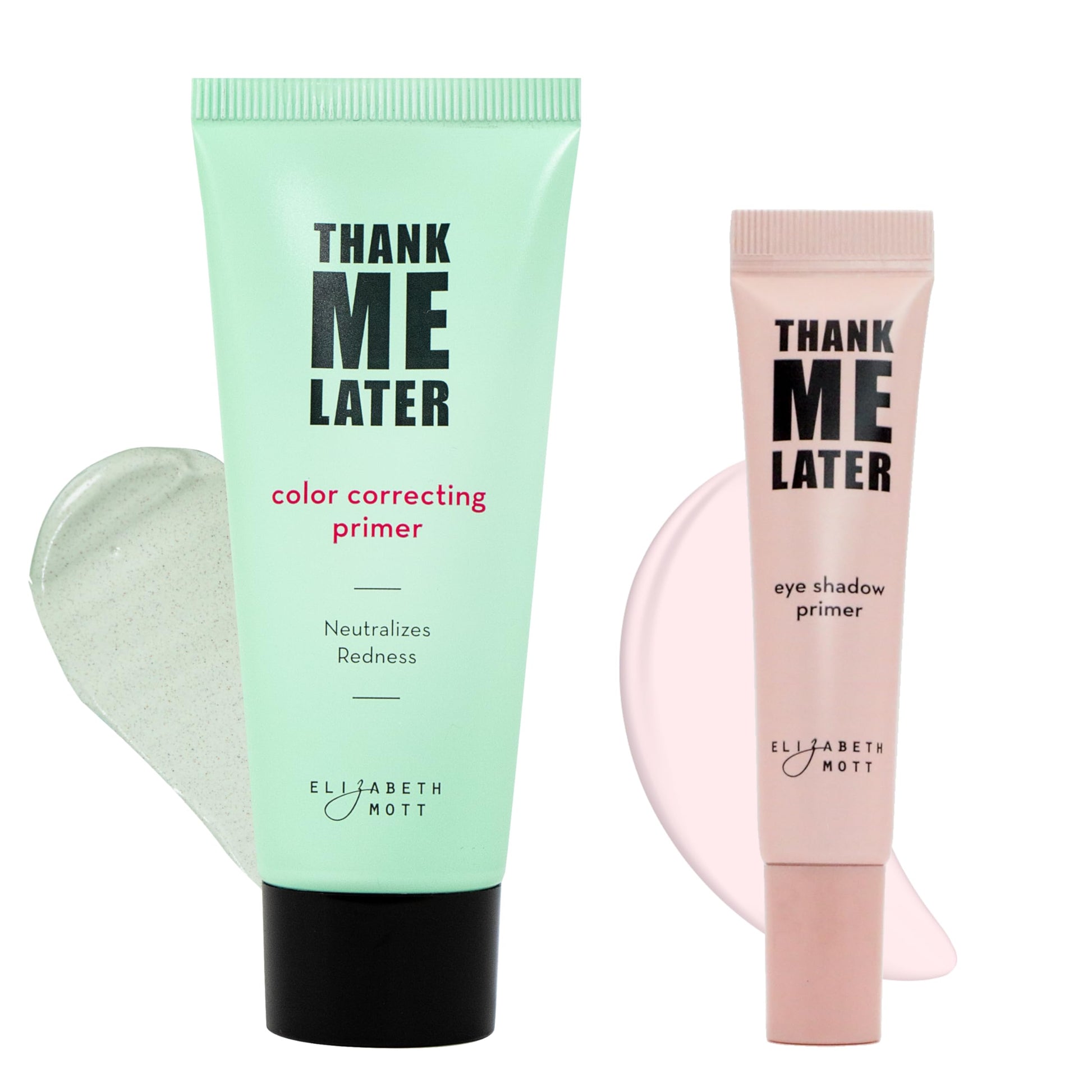 Elizabeth Mott Thank Me Later Face Primer - Mattifying Makeup Base Primer for Shine and Oil Control - Pore Minimizer, Smooths Wrinkles and Fine Lines – Long-Lasting Makeup Gripping Formula, 30g