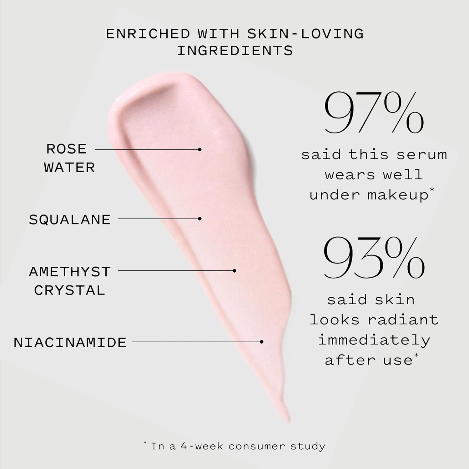 Let Me Glow Illuminating Serum & Makeup Primer, Boosts Radiance & Plumps for Highlighted, Dewy & Glowing Skin with Niacinamide, Vegan, Cruelty-Free