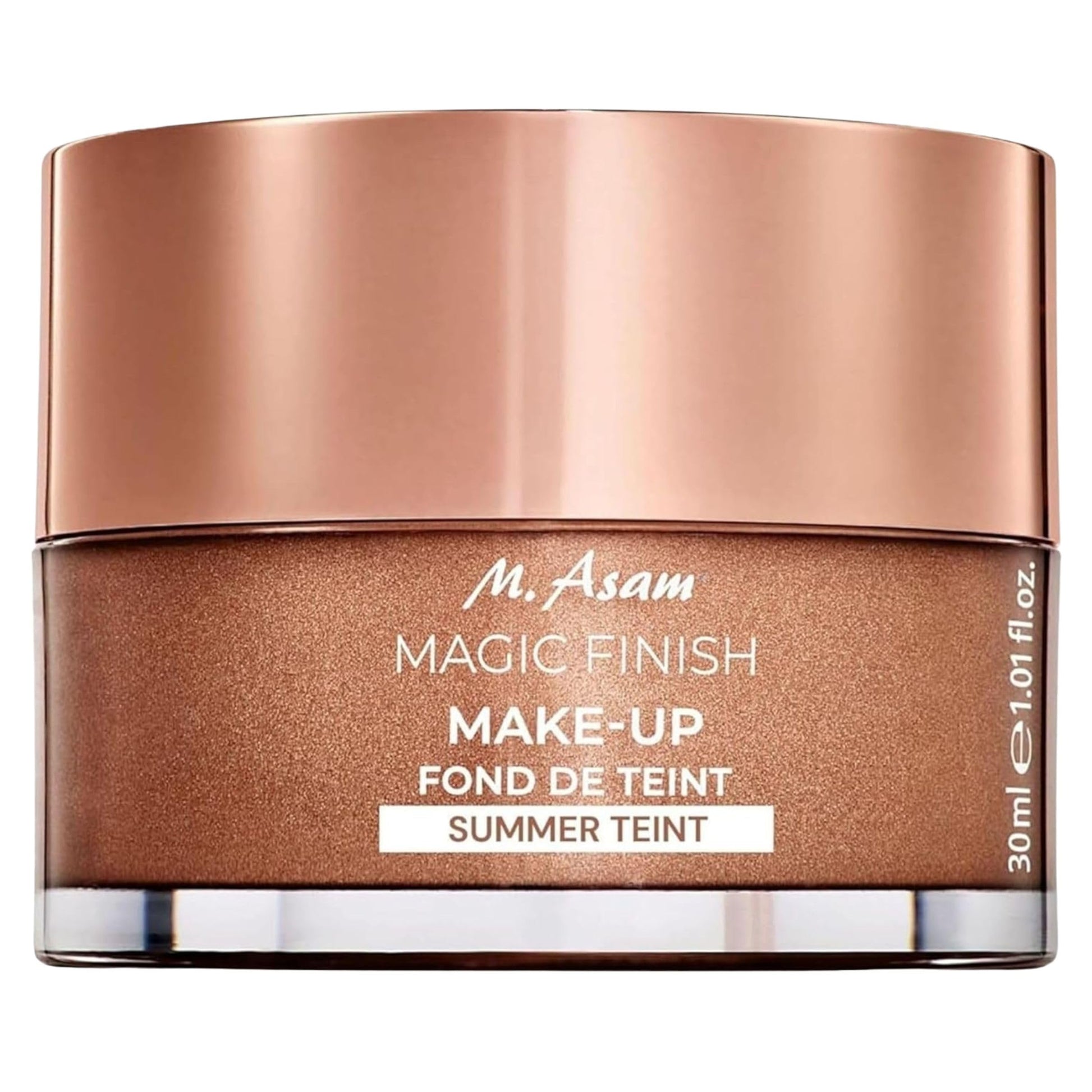 M. Asam Magic Finish Make-Up Mousse (1.01 Fl Oz) – 4in1 Primer, Foundation, Concealer & Powder With Buildable Coverage, Hides Redness And Dark Spots, Vegan, For Light To Medium Skin Tones