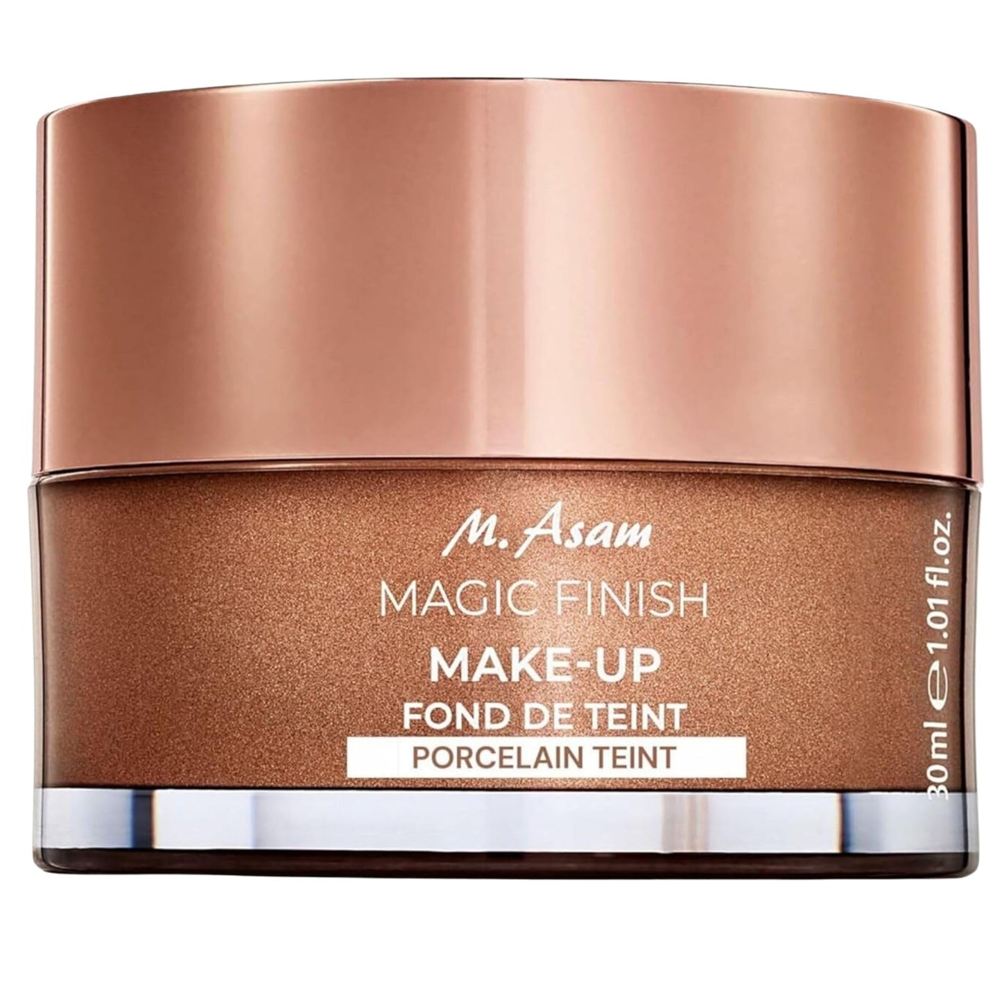 M. Asam Magic Finish Make-Up Mousse (1.01 Fl Oz) – 4in1 Primer, Foundation, Concealer & Powder With Buildable Coverage, Hides Redness And Dark Spots, Vegan, For Light To Medium Skin Tones