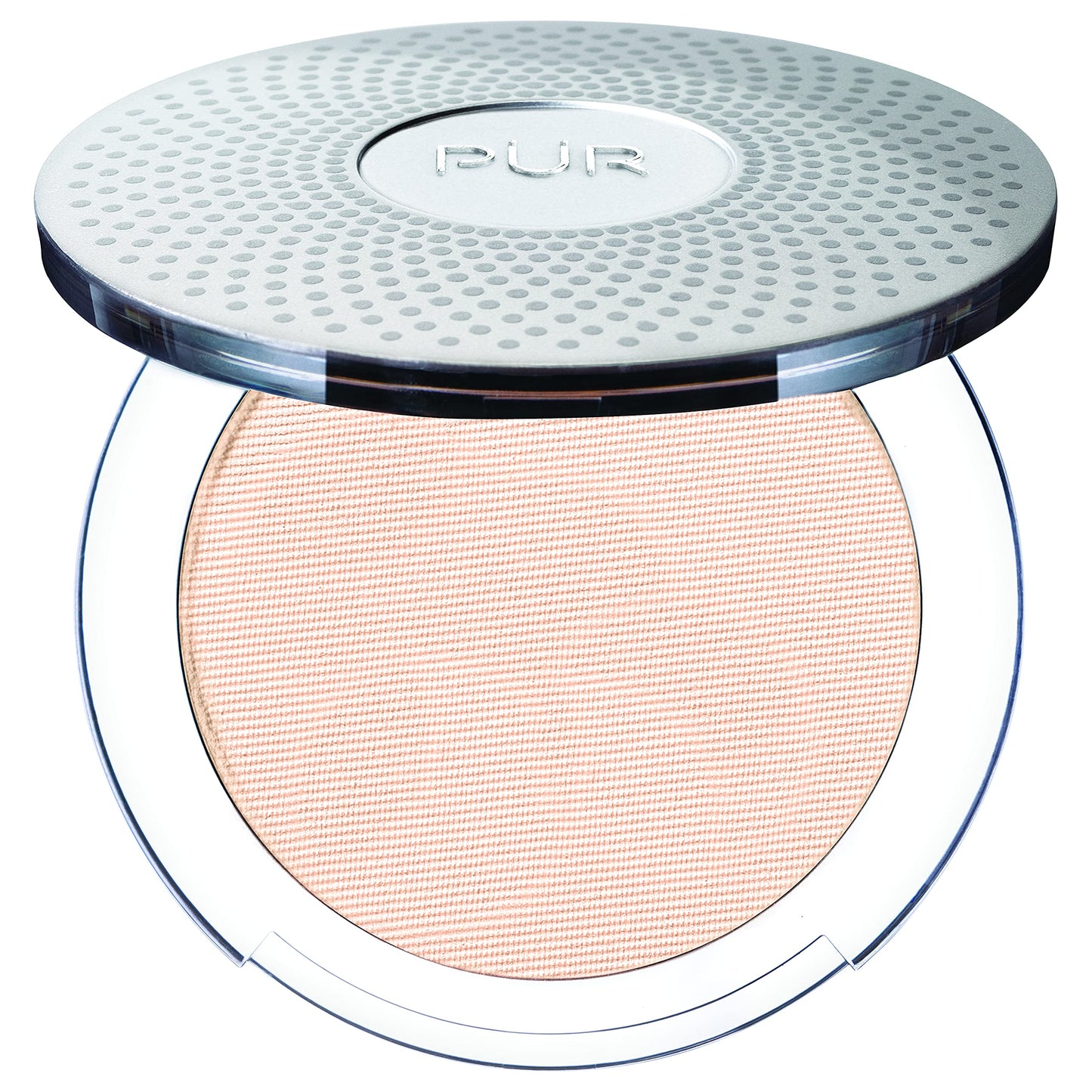 PÜR MINERALS 4-in-1 Pressed Mineral Makeup Powder Foundation with SPF 15 - Concealer & Finishing Compact Pressed Powder for Face - Buildable Medium to Full Coverage Foundation Powder